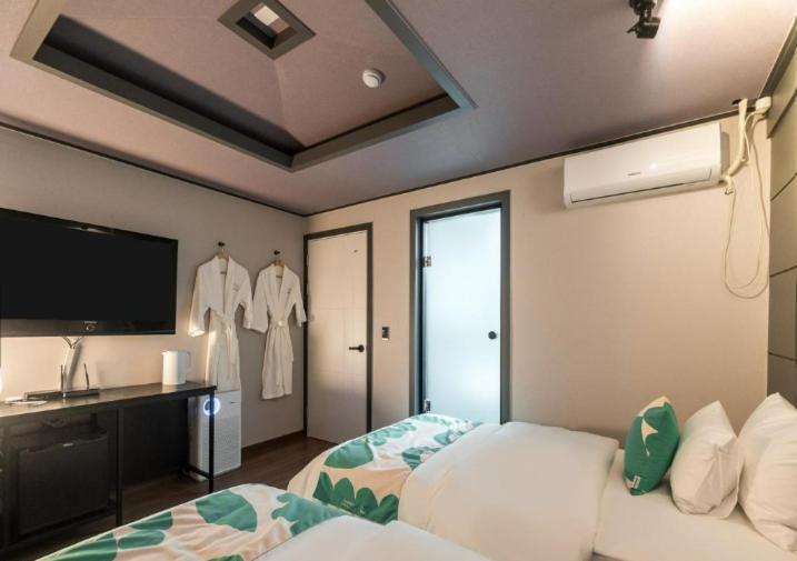By Ths Valentine Hotel Incheon Szihung Kültér fotó